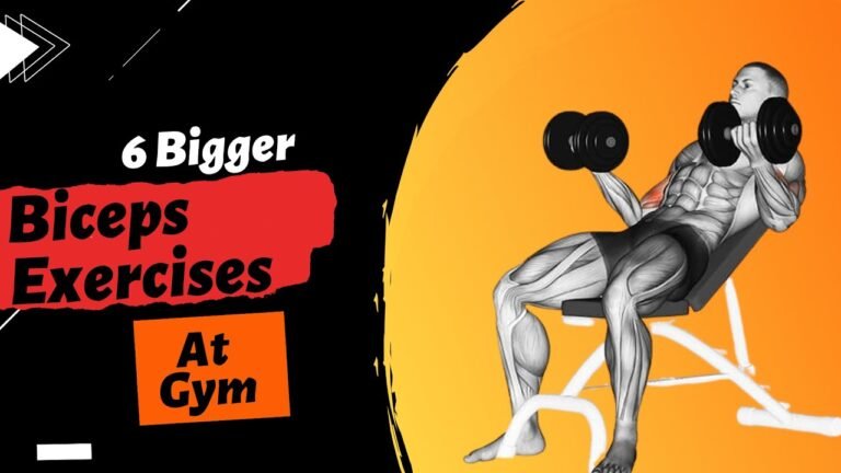 6 Bigger Biceps Exercises At Gym I  #biceps #bicepsday