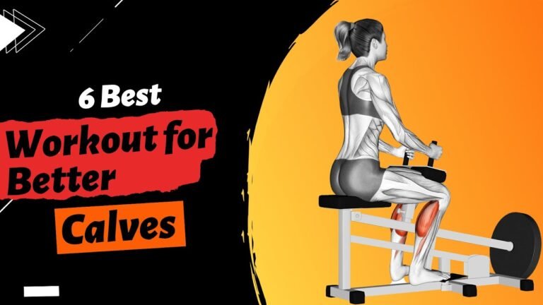 6 Best Workouts for Better Calves I  #calvesworkout #calfraise