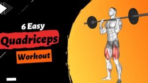 6 Easy Quadriceps Workout I  #quads #legworkout