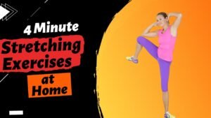 4 Minute Stretching Exercises at Home I  #stretching #stretchingexercise