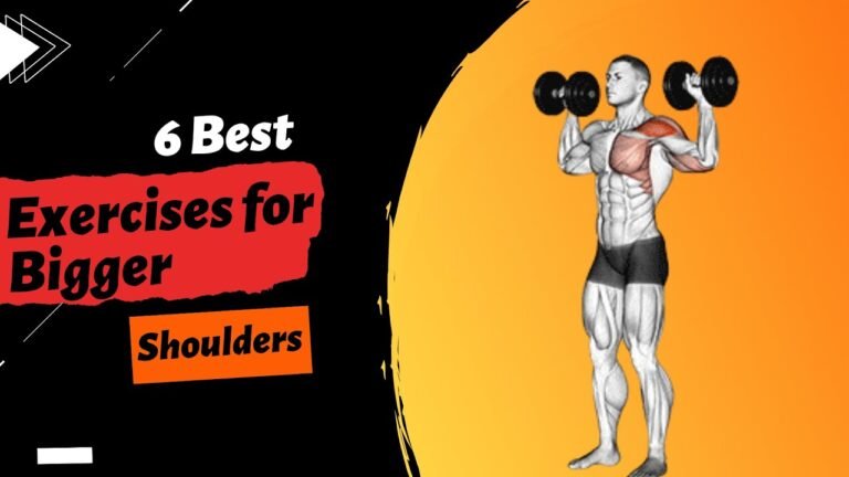 6 Exercises for Bigger Shoulders I  #shoulders #shoulderworkout