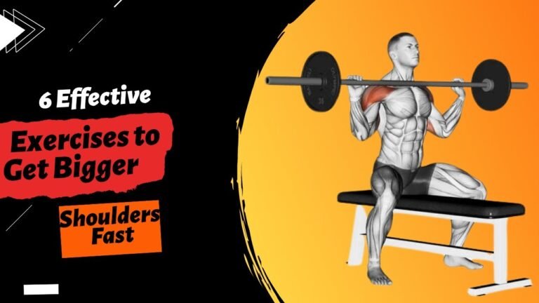 6 Effective Exercises to Get Bigger Shoulders Fast |