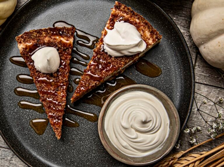 The Pumpkin Spice Latte Cake That’s Actually Blood-Sugar Friendly